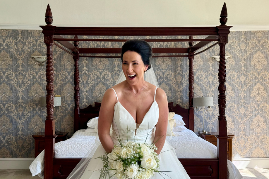 Laughing bride by Let's Do It Creative